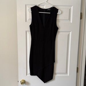 Lulus Black Asymmetrical Dress